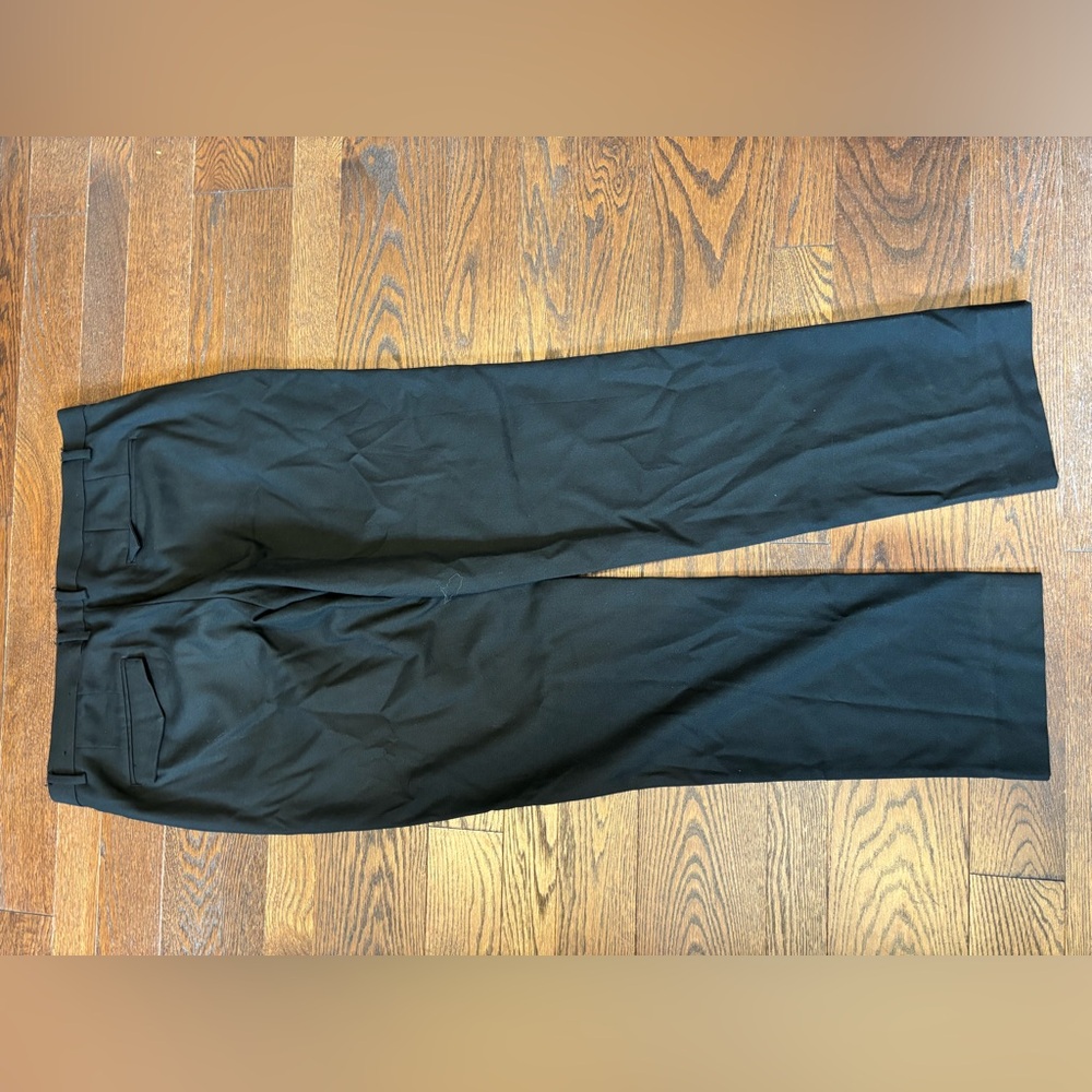 RW&CO Black Dress Pants Smooth Full-Length Design